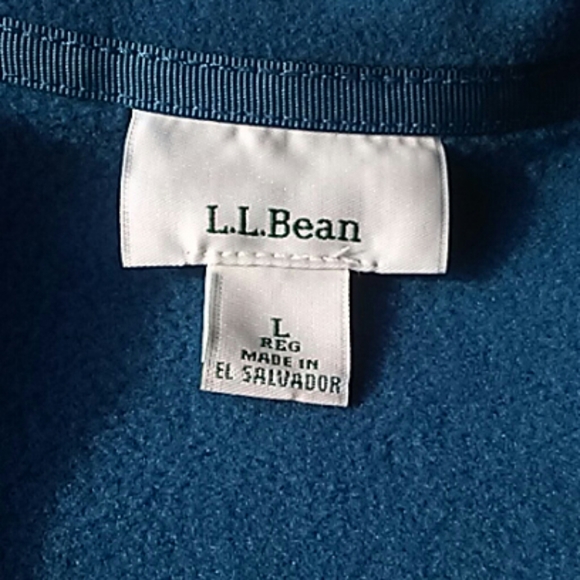 L.L.Bean fleece jacket - Picture 2 of 3